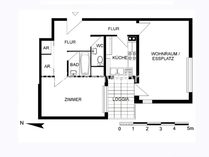 Tauschwohnung: Tausche 2-Zimmer in Reinickendorf gegen größere Wohnung — photo 1